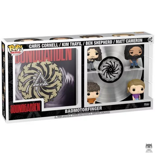 Figurine Funko POP Soundgarden : Badmotorfinger (Chris Cornell, Kim Thayil, Ben Sheperd & Matt Cameron) (Multipack)