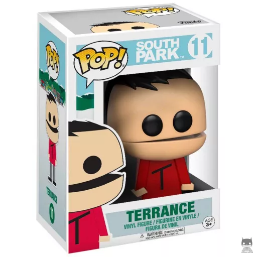 Figurine Funko POP Terrance tenant le drapeau Canadien (Chase) (Pop! Vinyl)