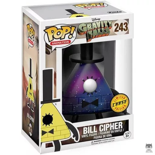Figurine Funko POP Bill Cipher (Chase) (Color variant)