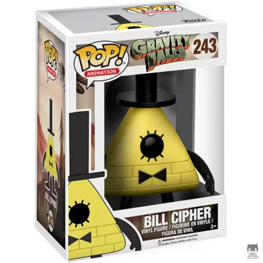 Figurine Funko POP Bill Cipher (Souvenirs de Gravity Falls)
