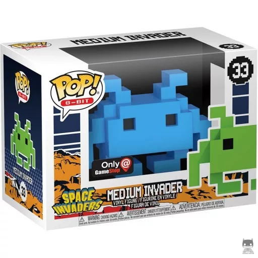 Figurine Funko POP Medium Invader (Bleu) (Pop! Vinyl)