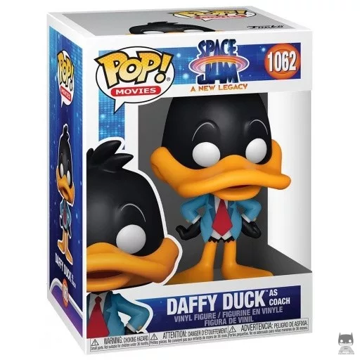 Figurine Funko POP Daffy Duck en Coach (Space Jam Nouvelle Ere)
