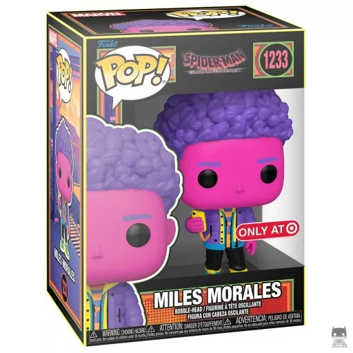 Figurine Funko POP Miles Morales (Black Light) (Target)