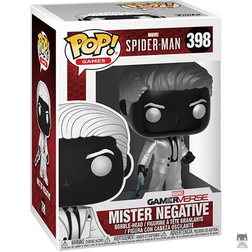 Figurine Funko POP Mister Negative (Spider-Man Gamerverse)