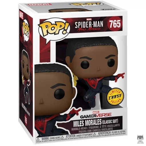 Figurine Funko POP Miles Morales (Costume classique) (Chase) (Chase)