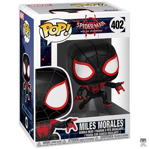 Figurine Funko POP Miles Morales (Spider Suit) (Bobble head)