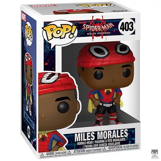 Figurine Funko POP Miles Morales (Cape) (Bobble head)