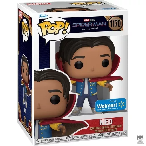Figurine Funko POP Ned avec la cape de Docteur Strange (Walmart)