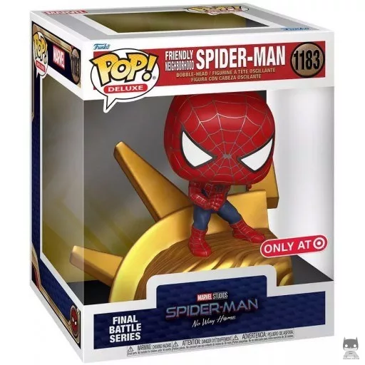 Figurine Funko POP Série bataille finale : Friendly Heighborhood Spider-Man (Tobey Maguire) (Spider-Man : No way Home)