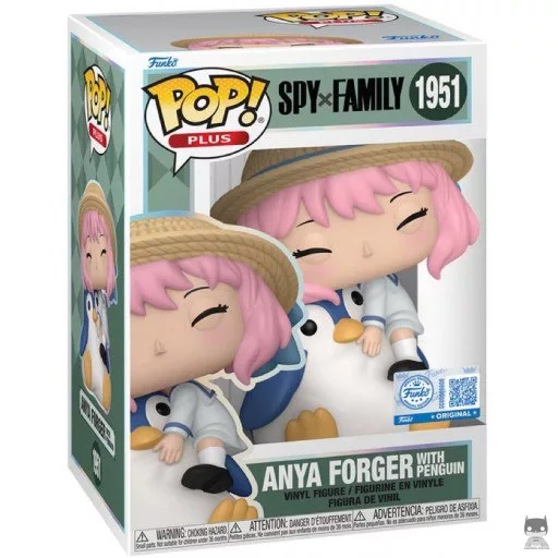 Figurine Funko POP Anya Forger avec Pingouin (Amazon)
