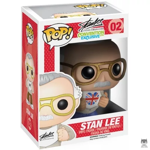 Figurine Funko POP Stan Lee (Drapeau anglais) (Exclusive)