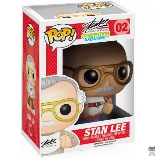 Figurine Funko POP Stan Lee (Fan Expo) (Chaussures blanches) (Stan Lee)