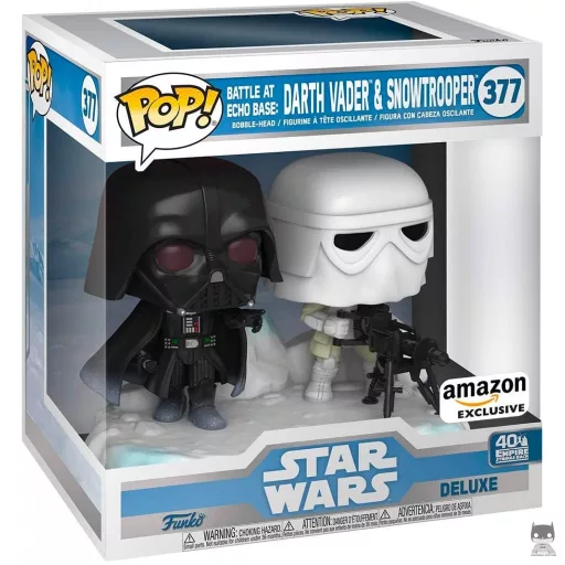 Figurine Funko POP Dark Vador & Snowtrooper (Star Wars : Battle at Echo Base)