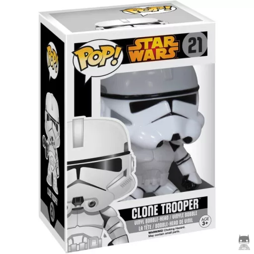 Figurine Funko POP Clone Trooper (Star Wars : Episode I, La Menace Fantôme)