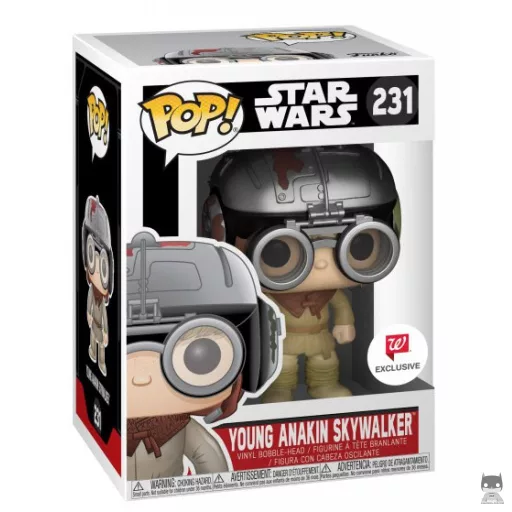 Figurine Funko POP Anakin Skywalker avec Casque Podracer (Star Wars : Episode I, La Menace Fantôme)