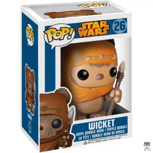Figurine Funko POP Wicket (Star Wars : Episode I, La Menace Fantôme)