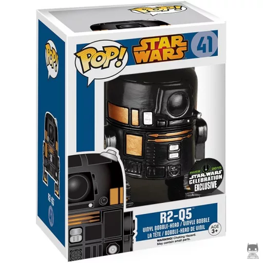 Figurine Funko POP R2-Q5 Célébration (Star Wars : Episode I, La Menace Fantôme)