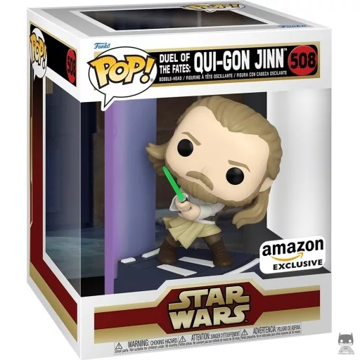 Figurine Funko POP Duel of the Fates : Qui-Gon Jinn (Star Wars : Episode I, La Menace Fantôme)