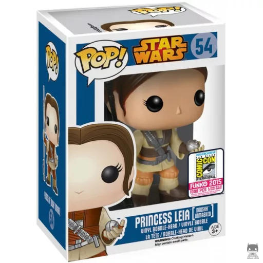 Figurine Funko POP Princesse Leia en Boushh sans Masque (Star Wars : Episode I, La Menace Fantôme)