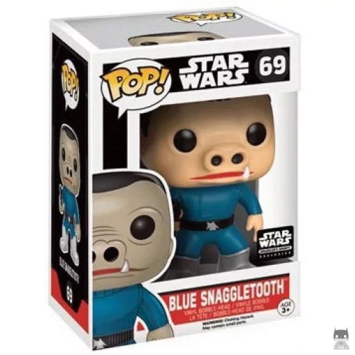 Figurine Funko POP Snaggletooth Bleu (Star Wars : Episode I, La Menace Fantôme)