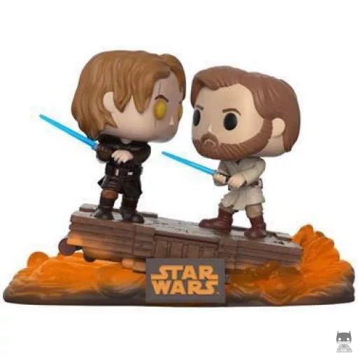 Figurine Funko POP Duel sur Mustafar (Star Wars : Episode III, La Revanche des Sith)