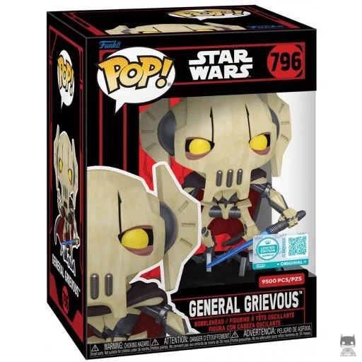 Figurine Funko POP General Grievous (Star Wars : Episode III, La Revanche des Sith)
