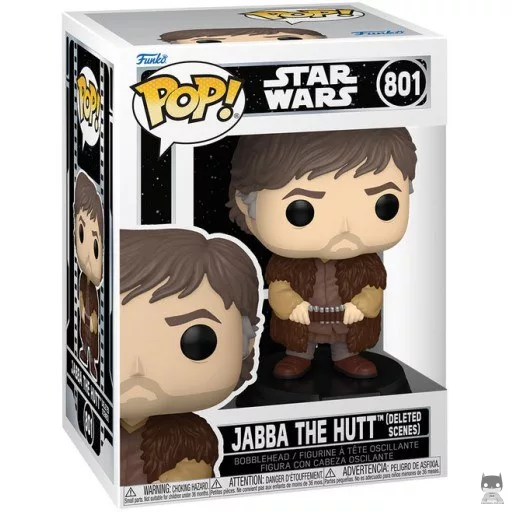 Figurine Funko POP Jabba le Hutt (Scène Supprimée) (Bobble head)