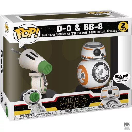 Figurine Funko POP D-0 & BB-8 (Pop! Vinyl)