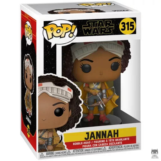 Figurine Funko POP Jannah (Star Wars Episode IX, L'Ascension de Skywalker)