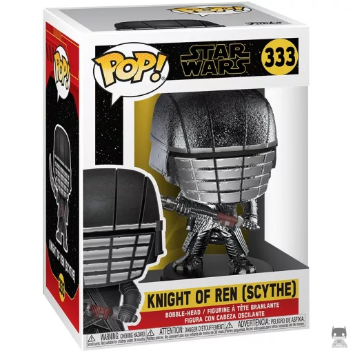 Figurine Funko POP Chevalier de Ren Faux (Hematite Chrome) (Star Wars Episode IX, L'Ascension de Skywalker)