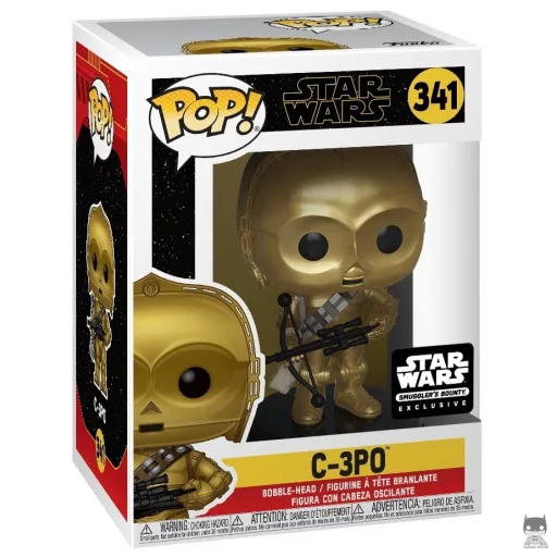 Figurine Funko POP C-3PO avec Arbalette (Star Wars Episode IX, L'Ascension de Skywalker)