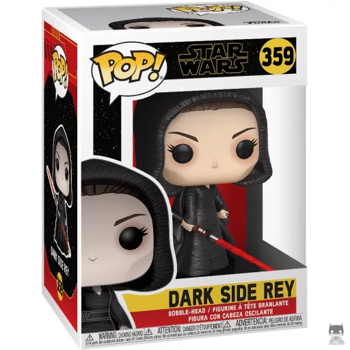 Figurine Funko POP Rey Côté Obscur (Bobble head)