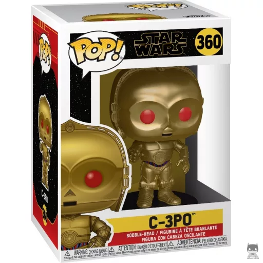 Figurine Funko POP C-3PO (Doré) (Star Wars Episode IX, L'Ascension de Skywalker)
