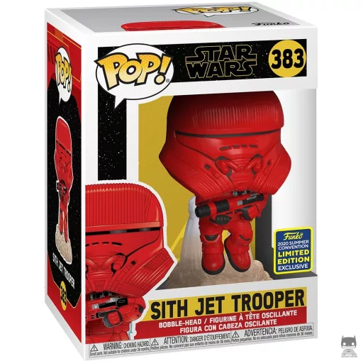 Figurine Funko POP Sith Jet Trooper Vole (Star Wars Episode IX, L'Ascension de Skywalker)