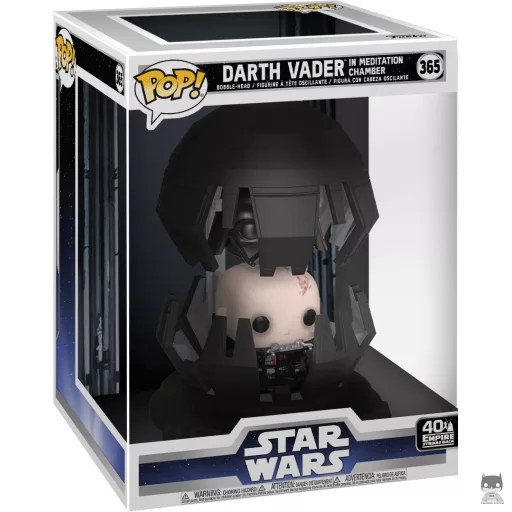 Figurine Funko POP Dark Vador dans la Chambre de Méditation (Bobble head)