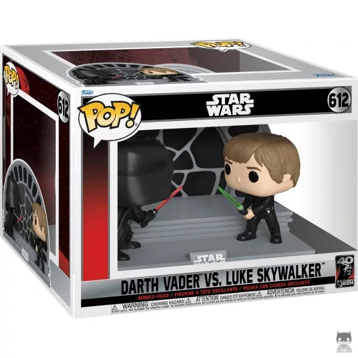 Figurine Funko POP Darth Vader vs. Luke Skywalker (Bobble head)