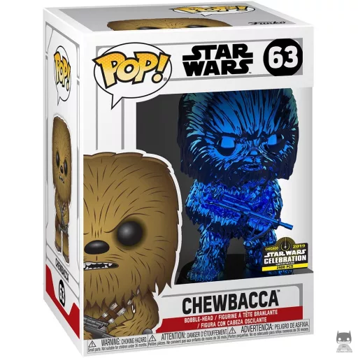 Figurine Funko POP Chewbacca (Bleu) (Star Wars : Episode VI, Le Retour du Jedi)