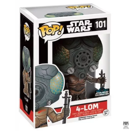 Figurine Funko POP 4-LOM (Star Wars : Episode VII, Le Réveil de la Force)