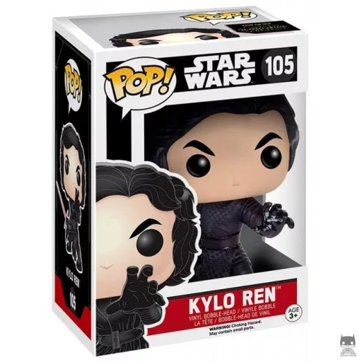 Figurine Funko POP Kylo Ren sans Masque (Star Wars : Episode VII, Le Réveil de la Force)