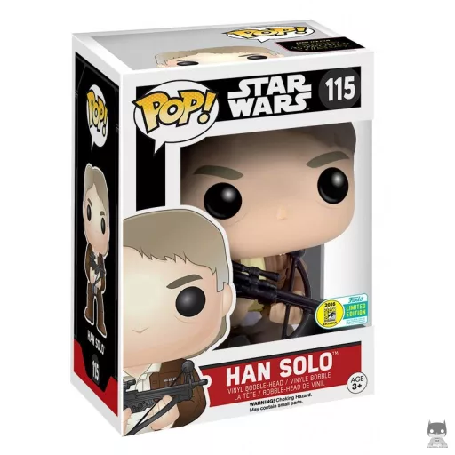 Figurine Funko POP Han Solo avec Bowcaster (Star Wars : Episode VII, Le Réveil de la Force)