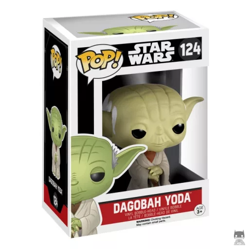 Figurine Funko POP Yoda sur Dagobah (Bobble head)