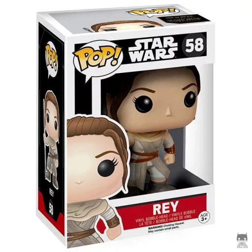 Figurine Funko POP Rey (Star Wars : Episode VII, Le Réveil de la Force)