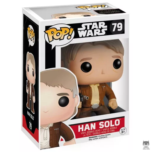 Figurine Funko POP Han Solo (Star Wars : Episode VII, Le Réveil de la Force)