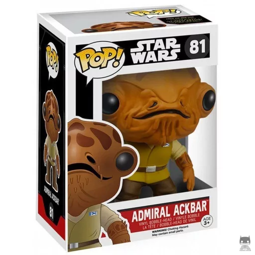 Figurine Funko POP Amiral Ackbar (Amiral Ackbar)