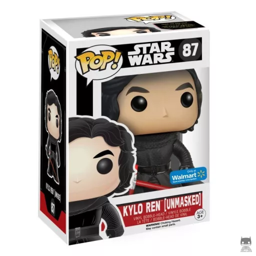 Figurine Funko POP Kylo Ren sans Masque (Star Wars : Episode VII, Le Réveil de la Force)