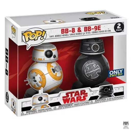 Figurine Funko POP BB-8 & BB-9E (Pop! Vinyl)
