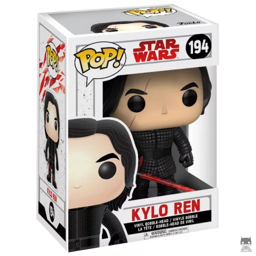Figurine Funko POP Kylo Ren sans Masque (Bobble head)