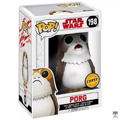 Figurine Funko POP Porg Bouche Ouverte (Chase) (Star Wars : Episode VIII, Les Derniers Jedi)