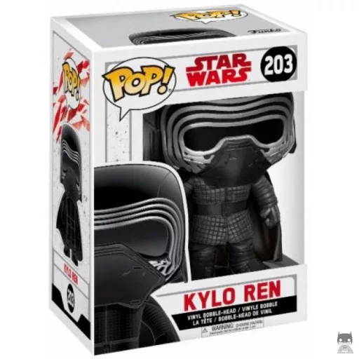 Figurine Funko POP Kylo Ren Masqué (Star Wars : Episode VIII, Les Derniers Jedi)