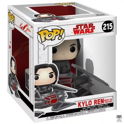 Figurine Funko POP Kylo Ren dans Tie Fighter (Bobble head)
